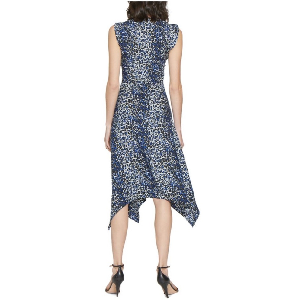 WALTER BAKER Vera Dress in Royal Leopard - Picture 2 of 4